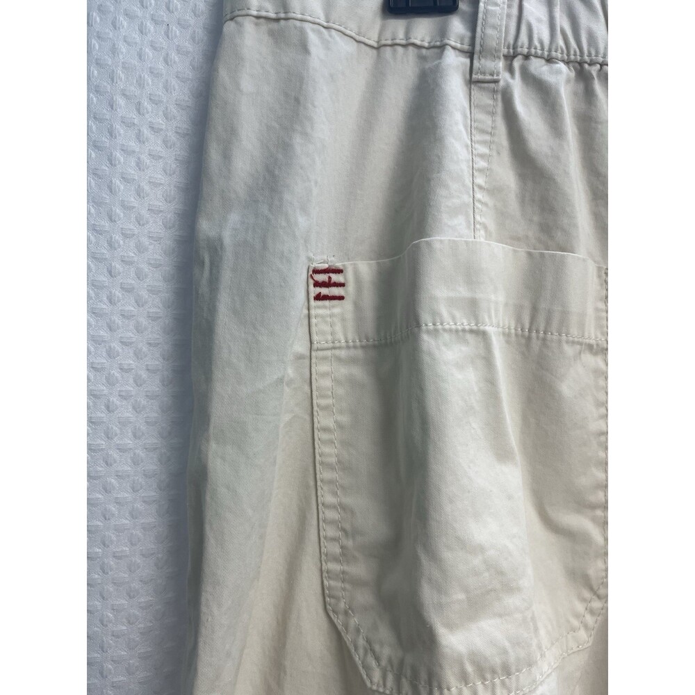 BDG Urban Outfitters Ivory High rise Wide Leg Baggy Cargo Pants Y2K 10 - Picture 7 of 7